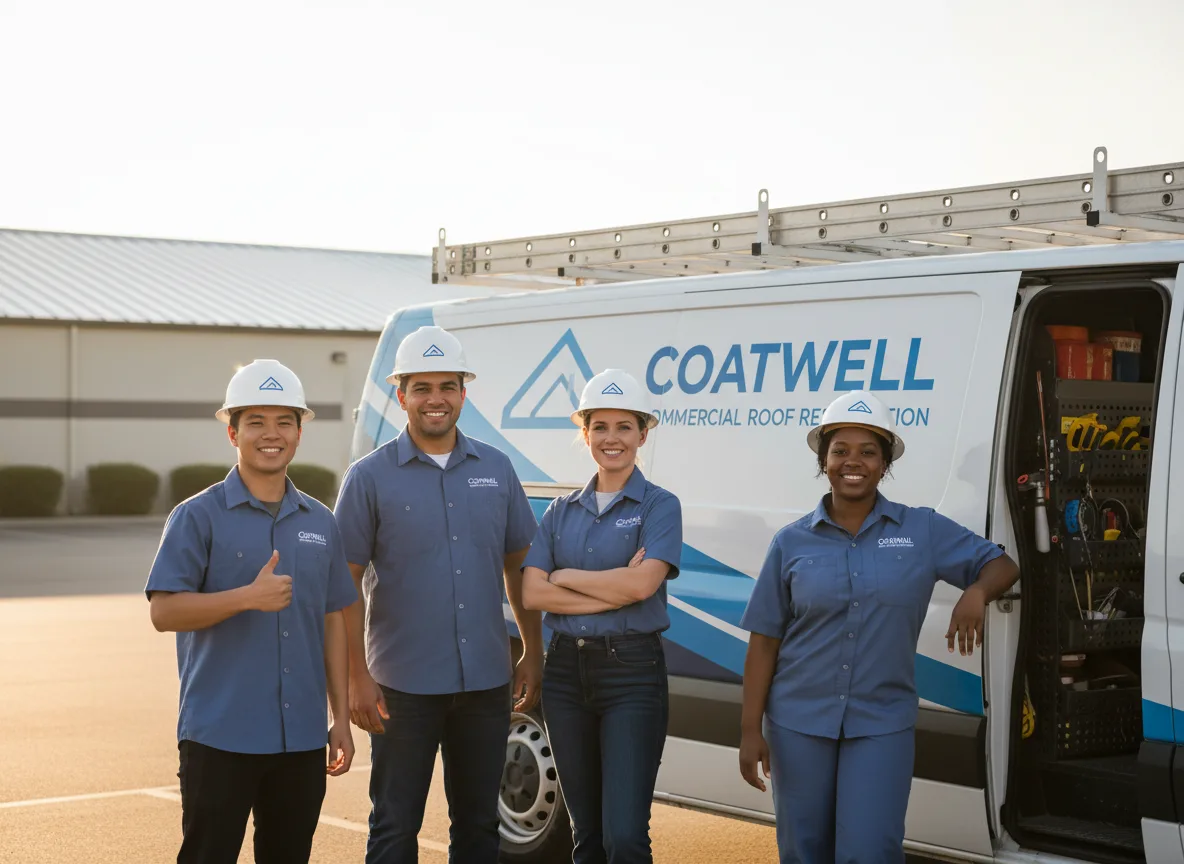 Commercial roof coating company in Millersville, MO